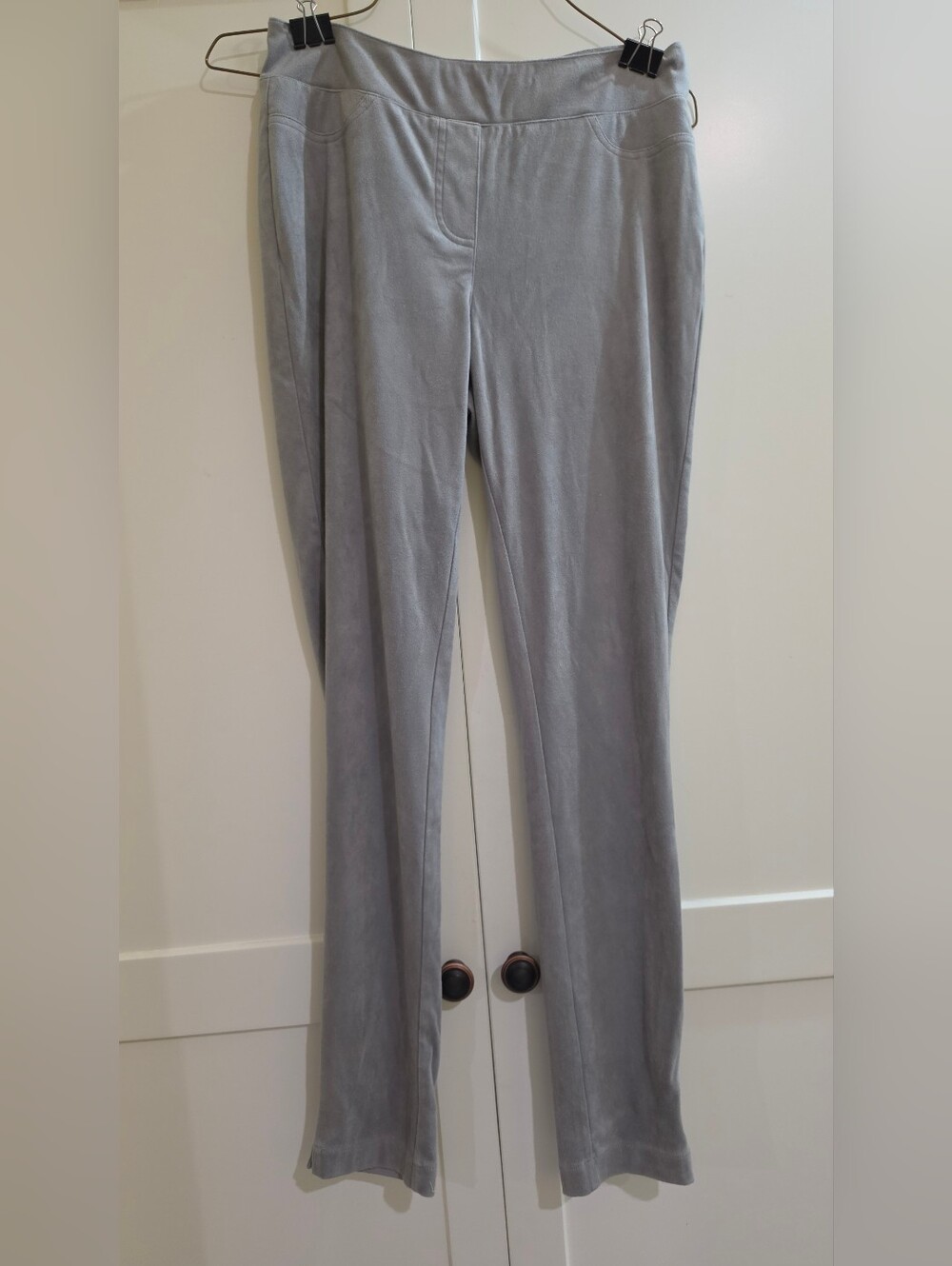 VENUS Light Gray Straight Leg Pants
